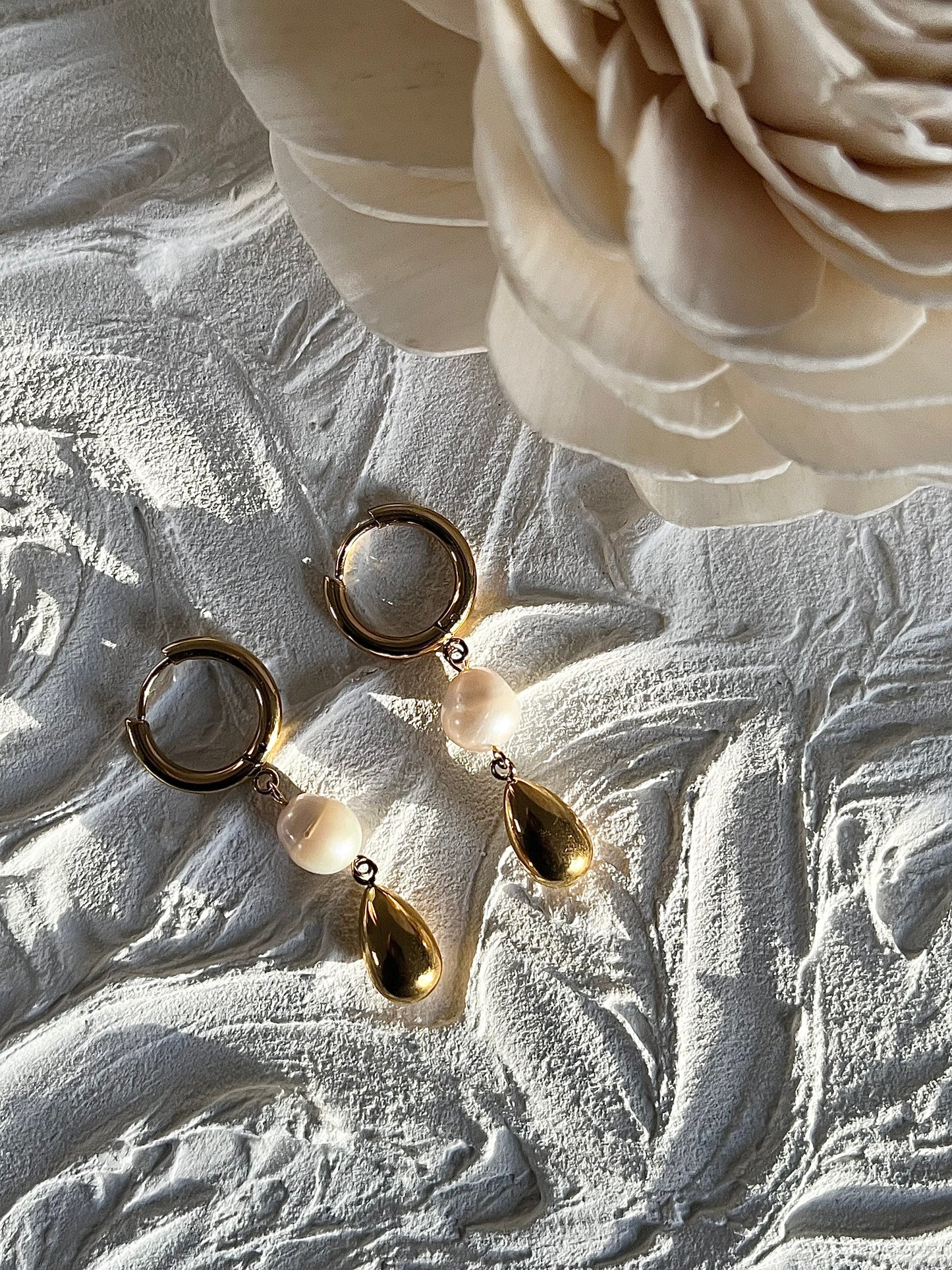 PERLE DROP Hoops