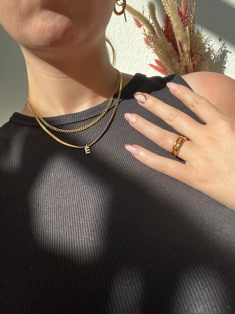 Halo Ring Sæt – Mini & Bold