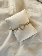 Hjerte Chain Armbånd