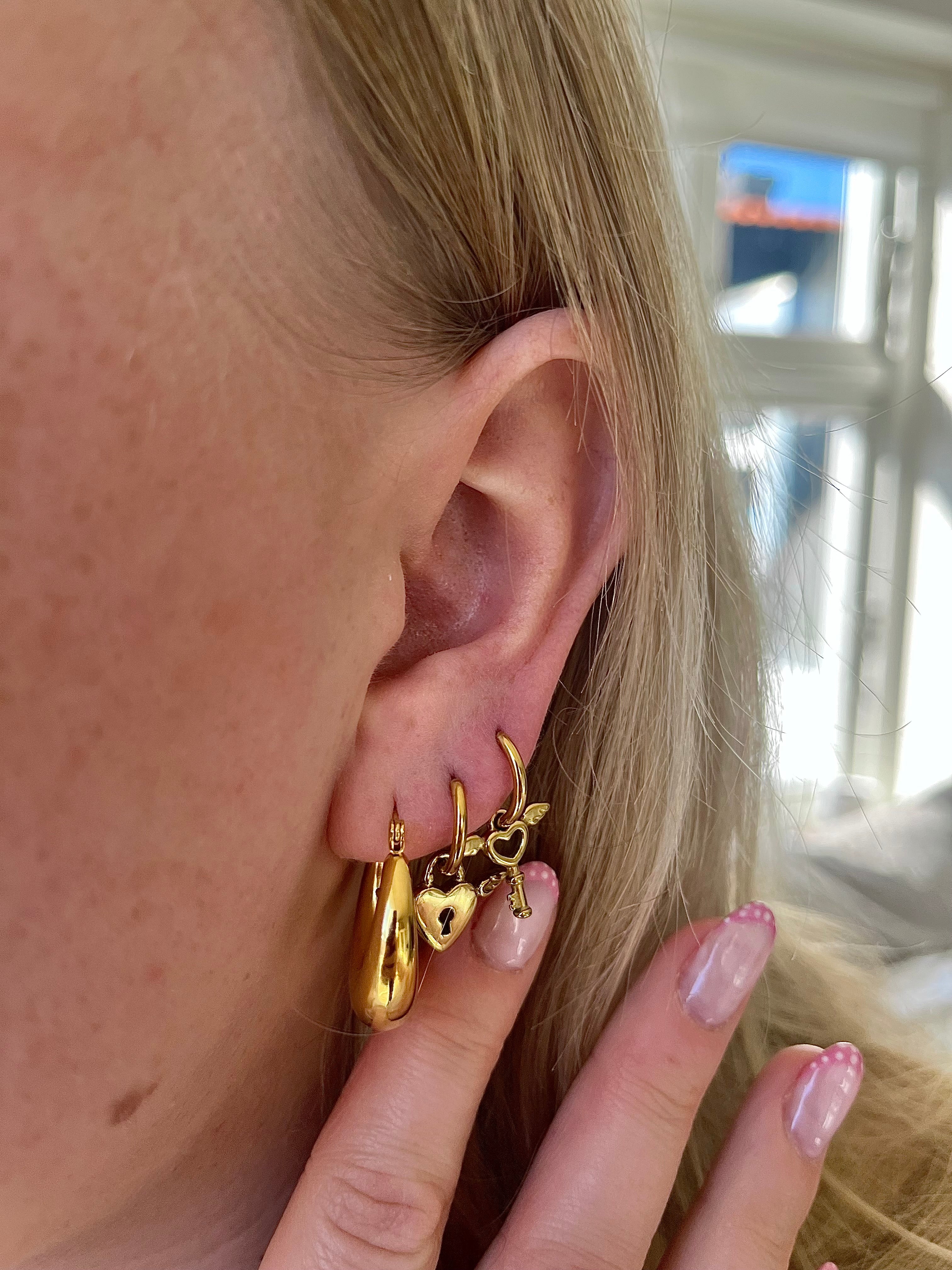 Mini Hjete & lås Hoops