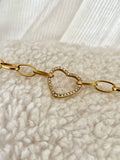 Hjerte Chain Armbånd