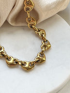 Hjerte Chain Halskæde