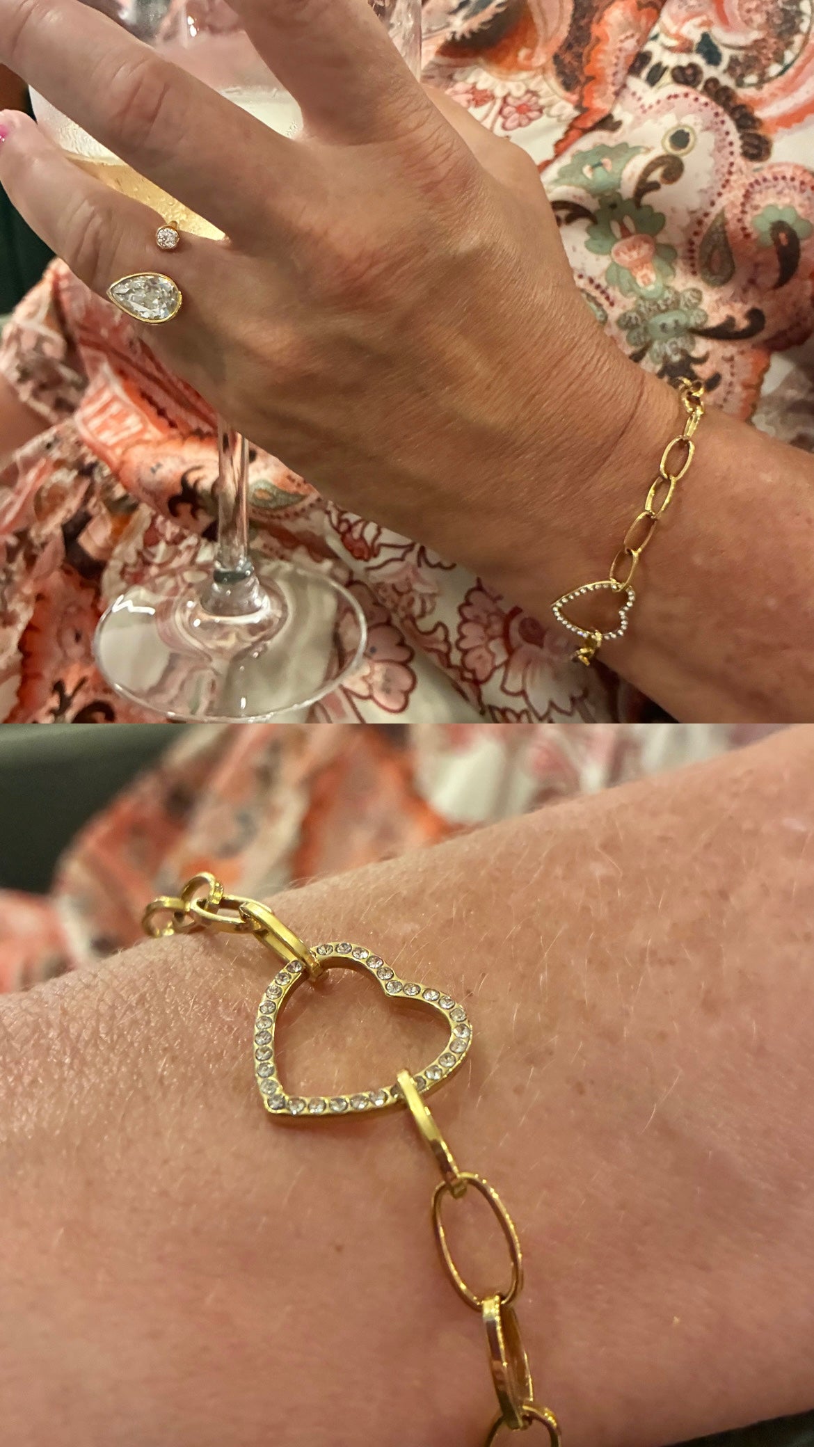 Hjerte Chain Armbånd