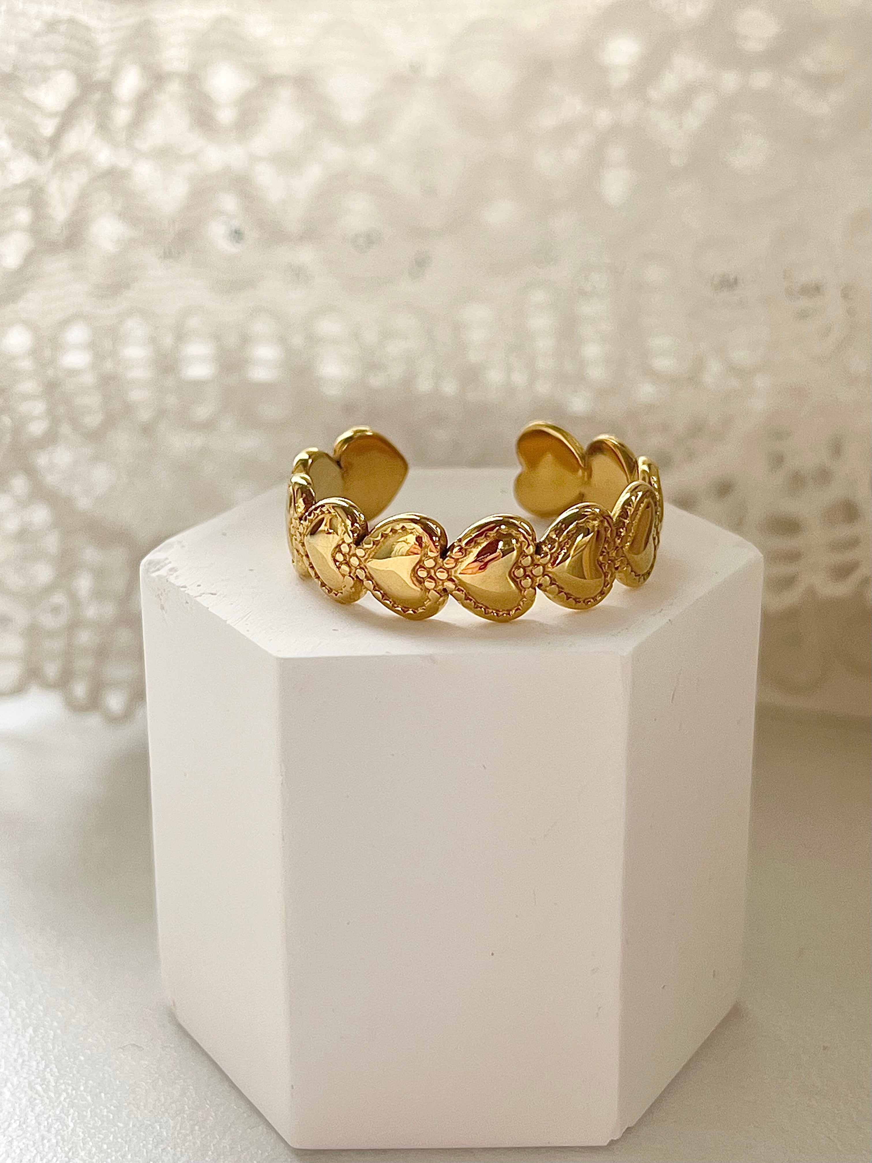 ISA Hjerte Ring (justerbar)