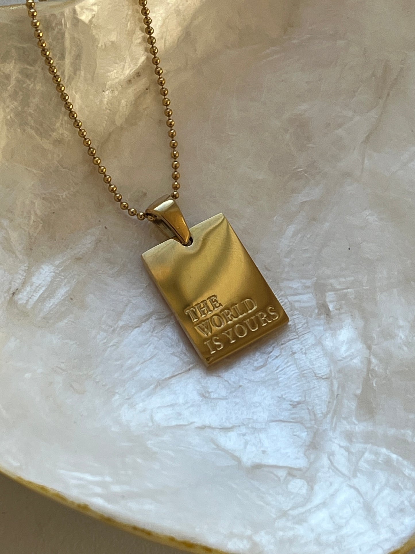The World Is Yours Halskæde