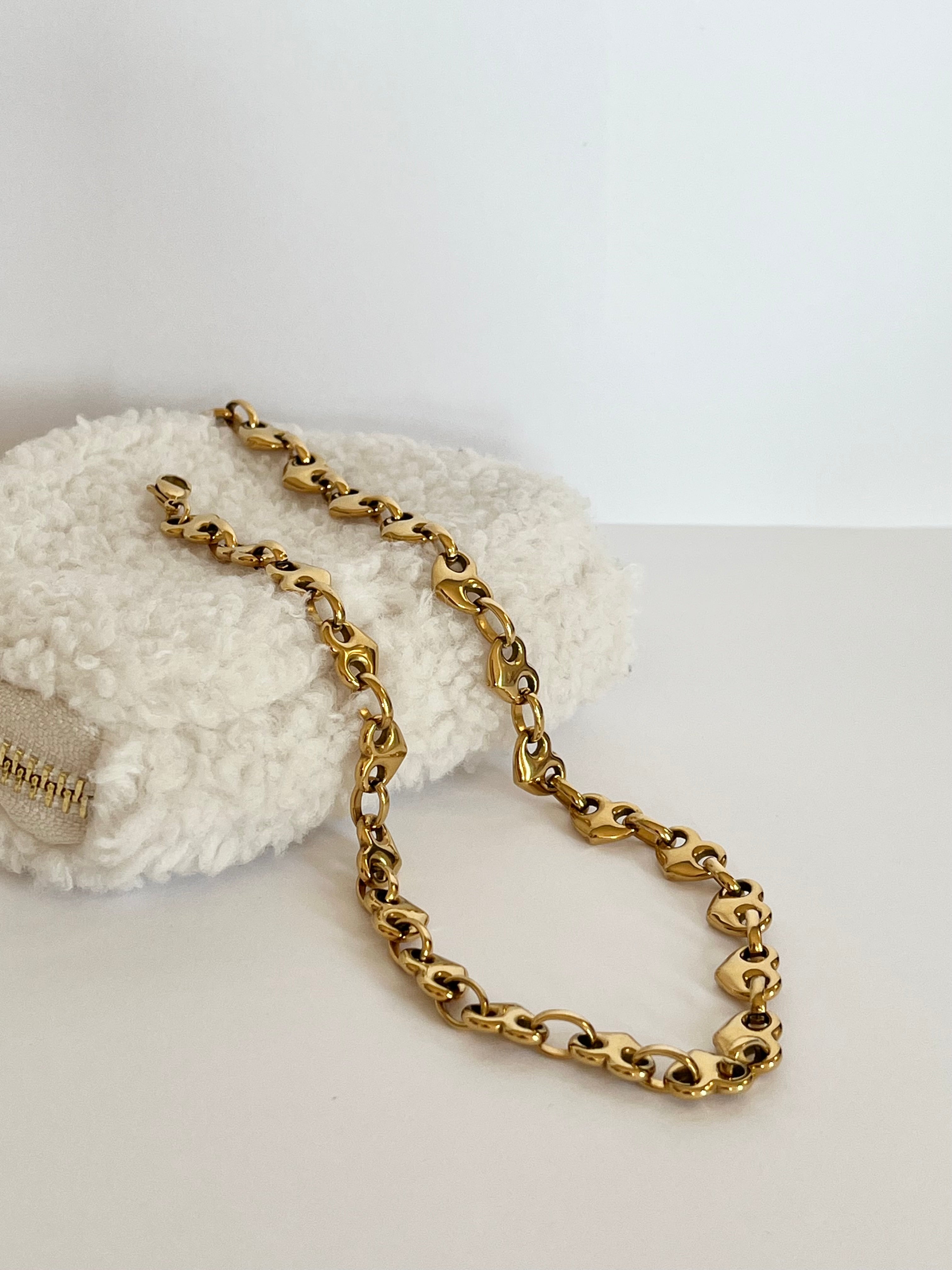 Hjerte Chain Halskæde