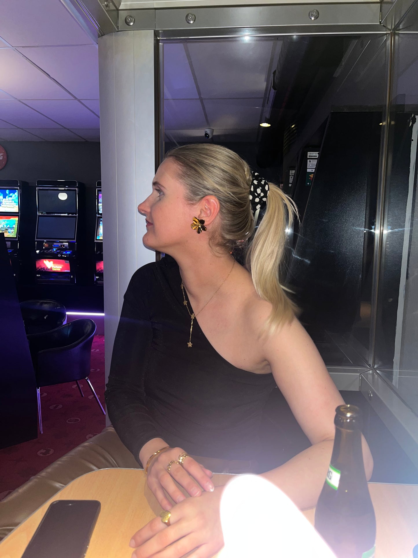 Store Blomster Øreringe