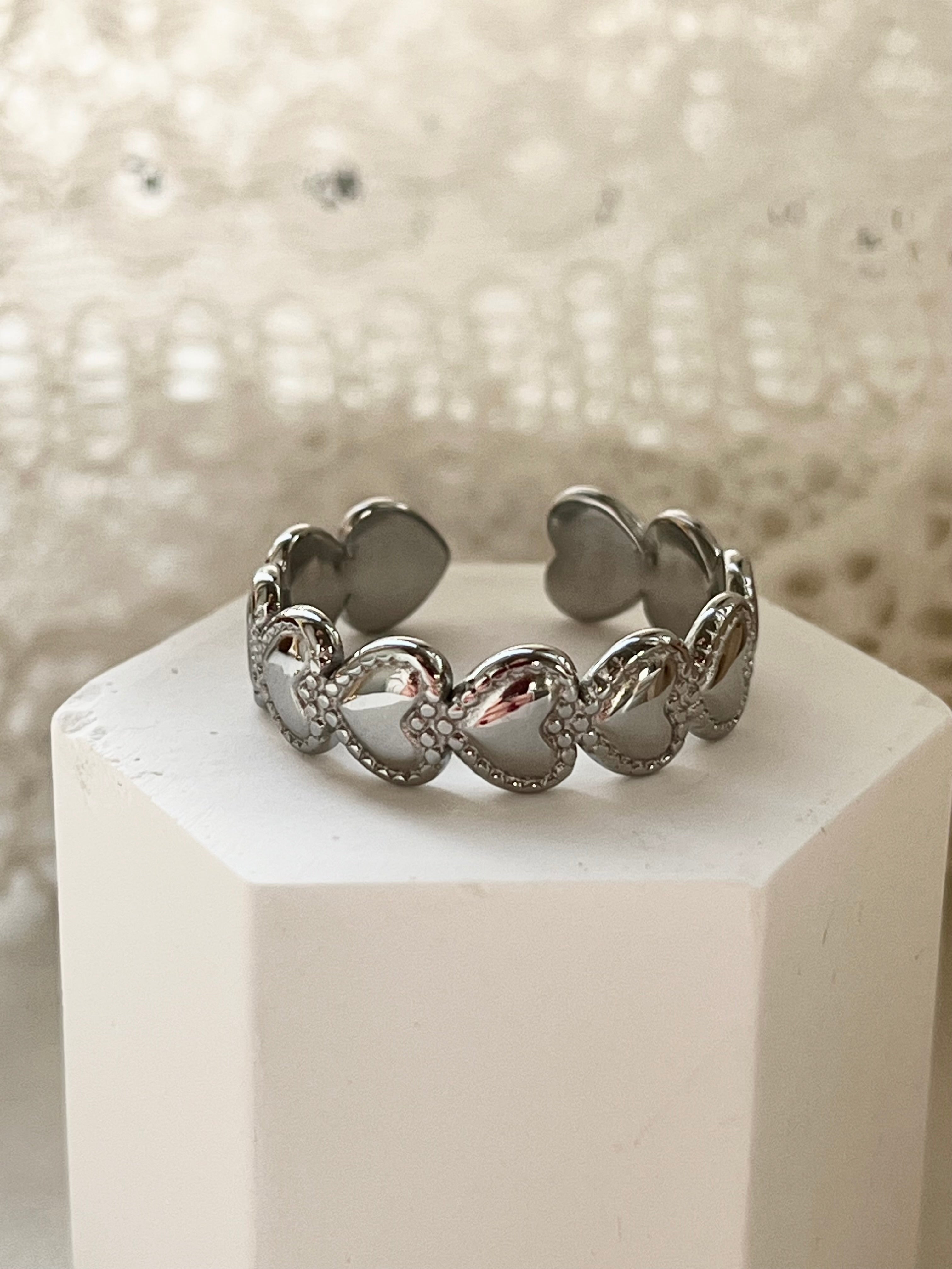 ISA Hjerte Ring (justerbar)