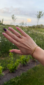 Ellie Hjerte Ring (justerbar)