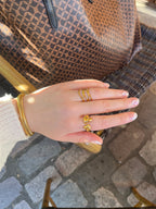 Bold Hjerte Ring (justerbar)