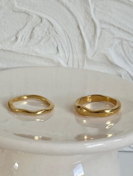 Halo Ring Sæt – Mini & Bold