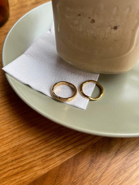 Halo Ring Sæt – Mini & Bold
