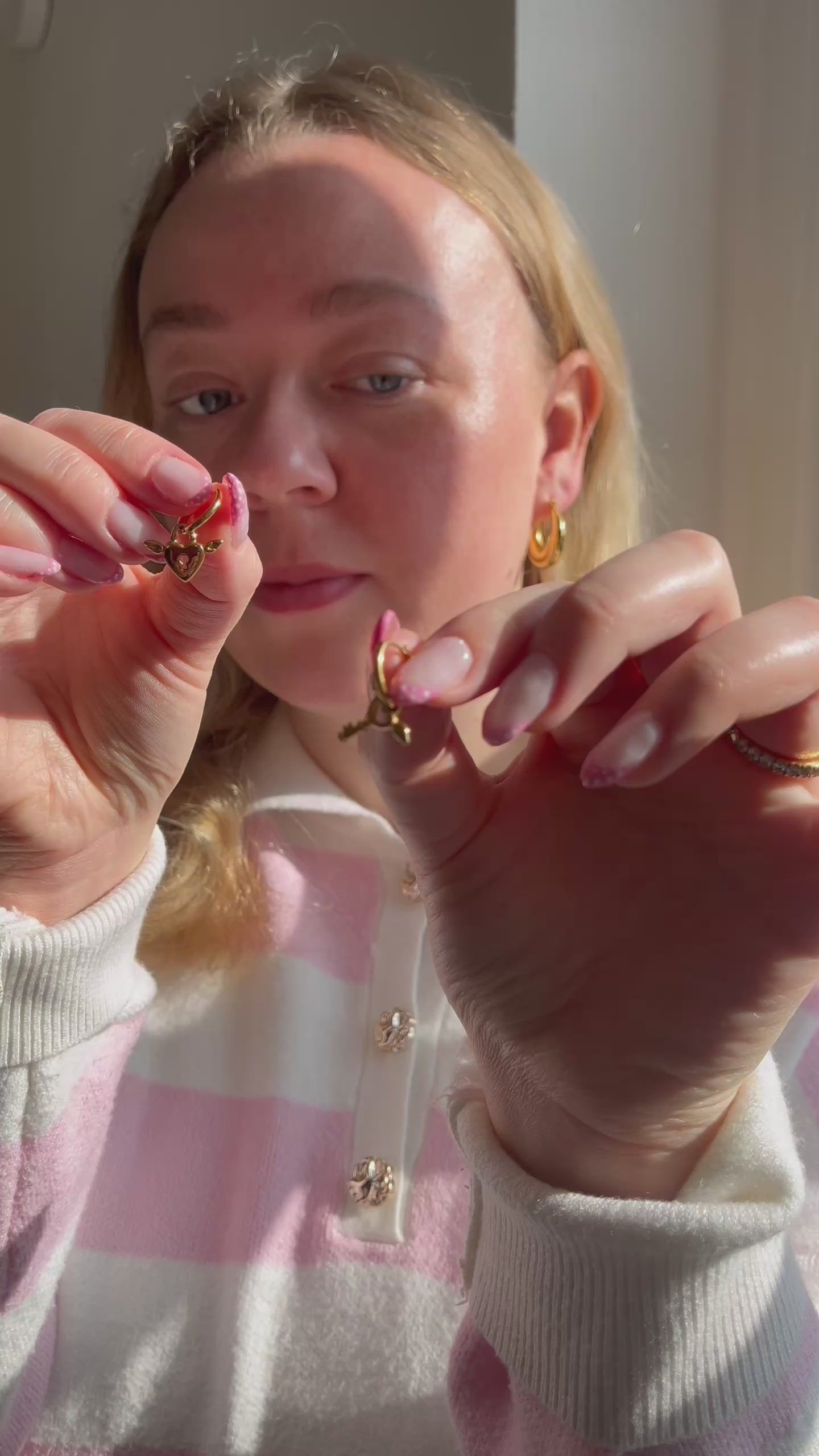 Mini Hjete & lås Hoops